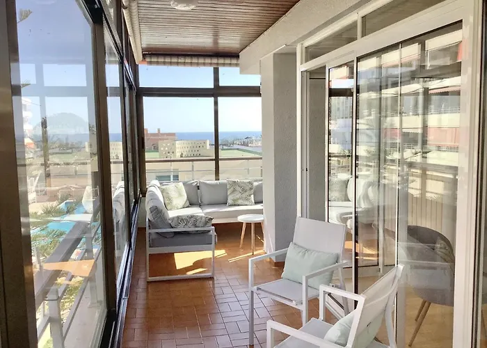 La Nogalera Modern And Spacious With Pool And Sea View Apartamento